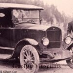 1920 Horace Mack and a Gilson Car