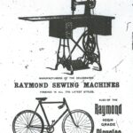 Raymond bicycles1897 to 1899 Vernon Directory Raymond Bike Ad (2)