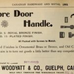 1901 Ad Canadian hardware and Metal 1901