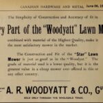 1901 Ad Lawnmowers hardware and Metal June 06