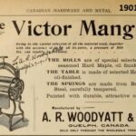 1901 Ad Mangle hard and Metal July 6