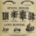 1901 Ad various products hardware and Metal