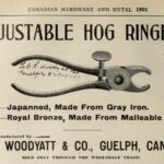 1901 Hog ringer hardware and Metal September 07