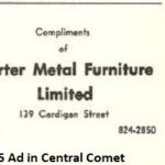 1965 Harter Ad central comet